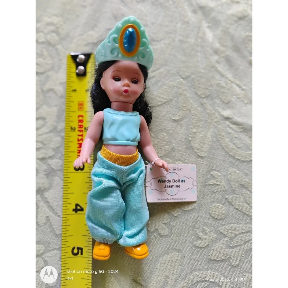 Madame Alexander McDonald's Happy Meal Wendy As Jasmine #1 2004 W/Tag